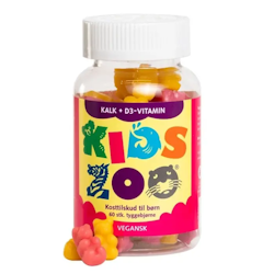 KidsZoo Kalcium+ Vit D 60 tuggtabletter björnar
