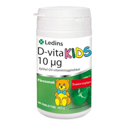 Ledins D-vita Kids 10 ug 90 tabletter