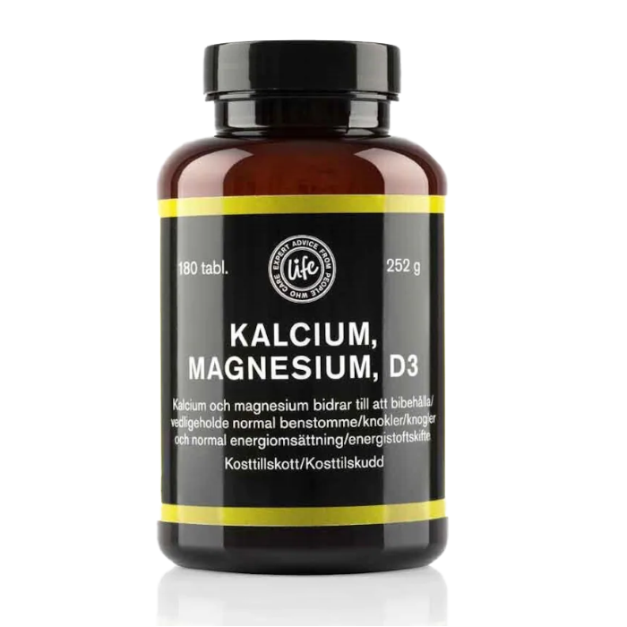 Life Kalcium Magnesium D3 180 st