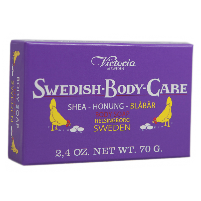 Victoria Soap Honung - Blåbär, 70g