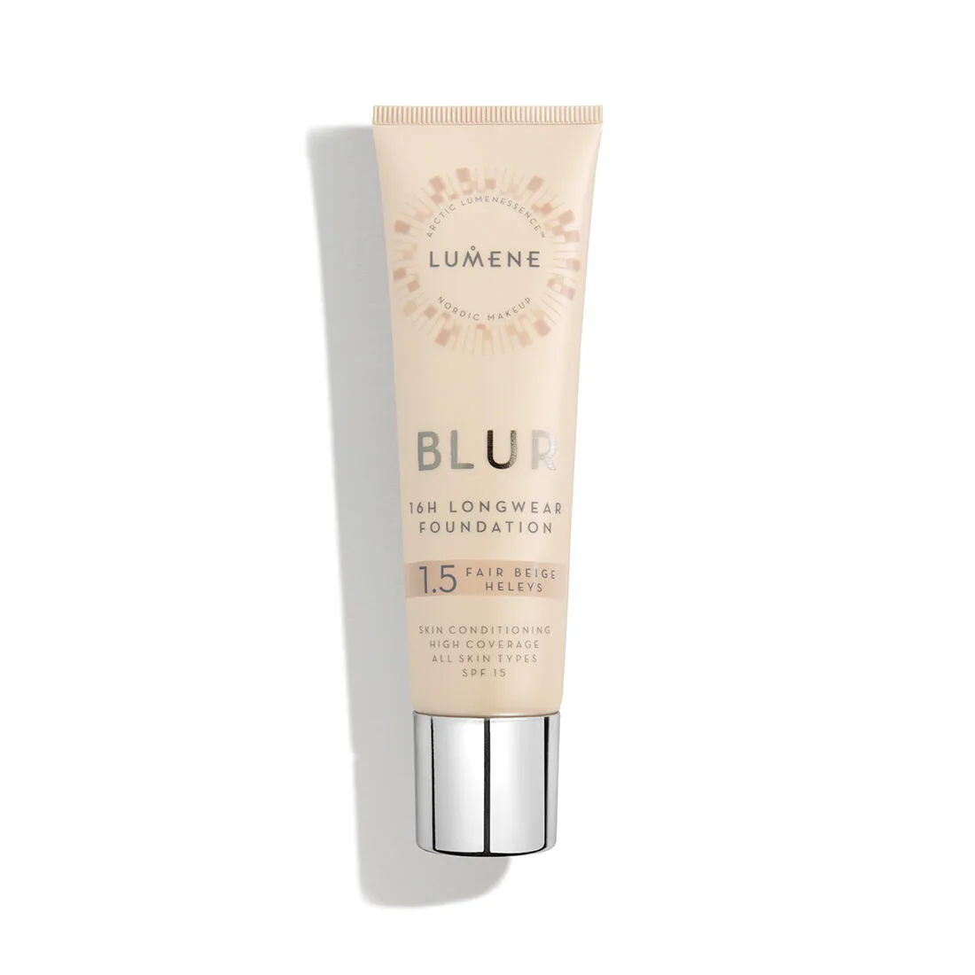 LumeneBlur 16H Longwear SPF15 Foundation 00 Ultra Light 30 ml - Fair Beige