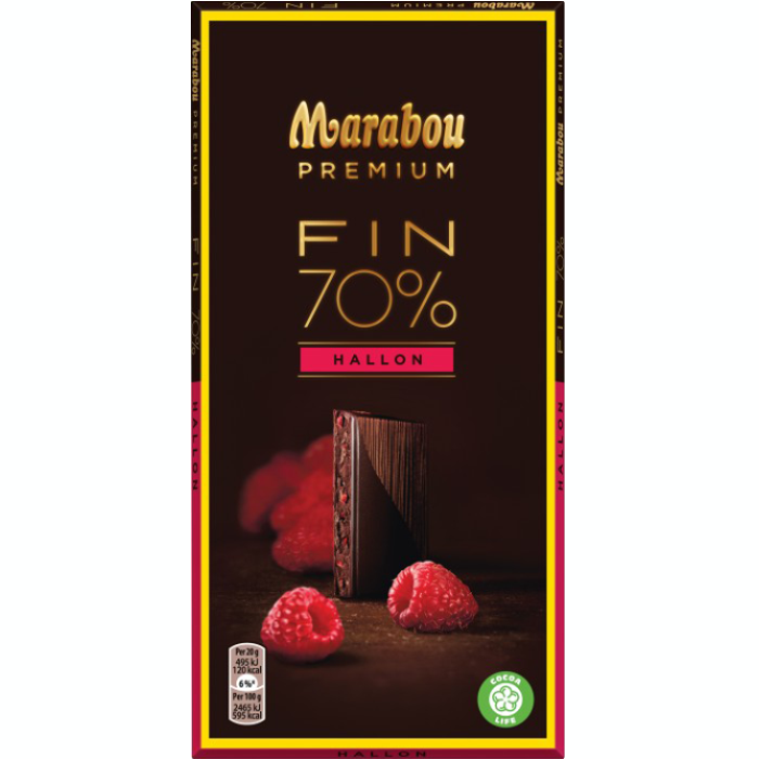 Marabou Premium 100g - Hallon