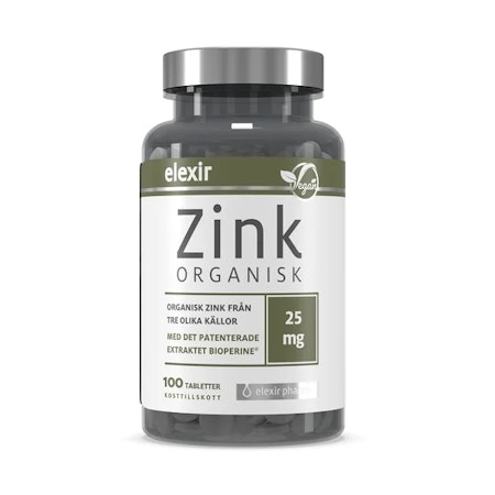 Elixir Zinc 25 mg 100 tablets