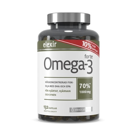 Elexir Omega-3 Forte 1000 mg 132 kapslar