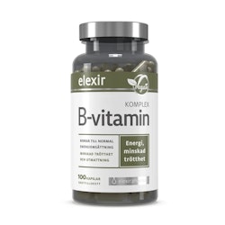 Elexir B-Vitamin Komplex 100 kapslar