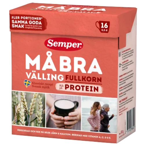 Semper Må Bra Välling Fullkorn - Protein
