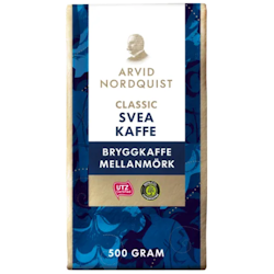 Arvid Nordquist Classic Bryggkaffe Svea Mellanmörk 500g