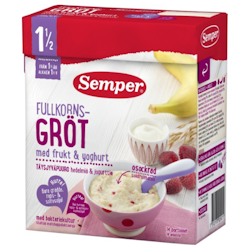 Semper Wholemeal Porridge with Fruit & Yoghurt 18 months 470 g