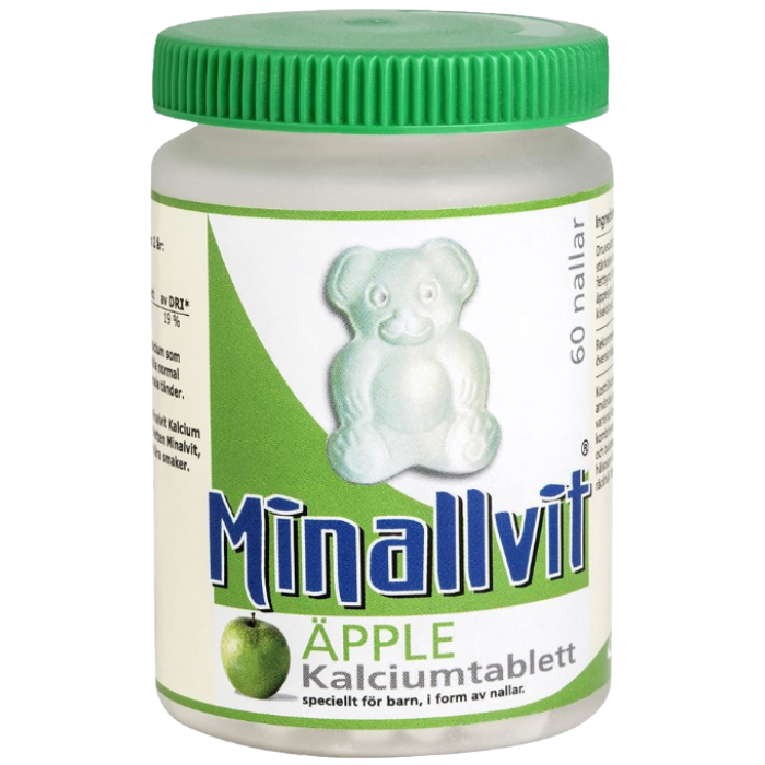 Minallvit Calcium Apple 60 pcs