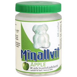 Minallvit Kalcium Äpple 60 st