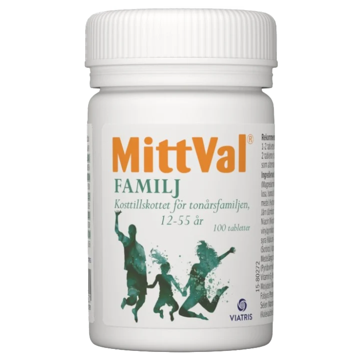 MittVal Familj 100 tabletter