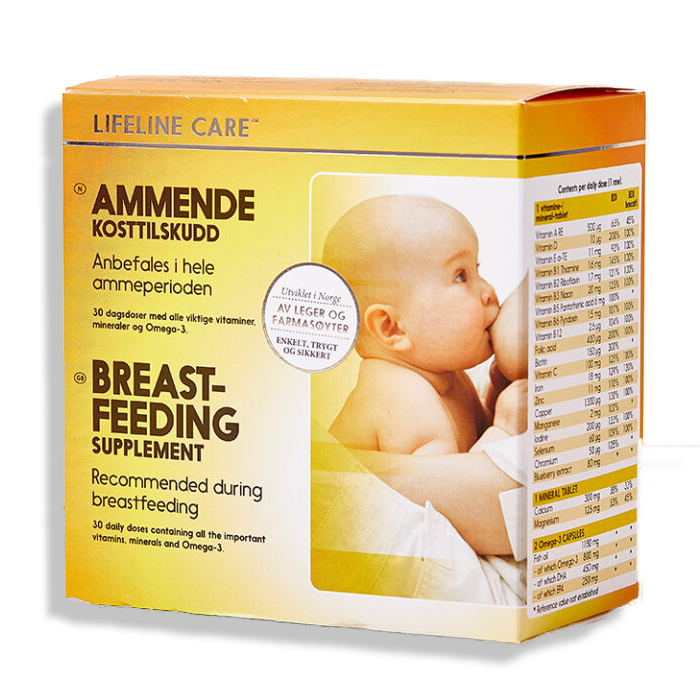 Lifeline Care Breastfeeding tablets 4x30 tablets
