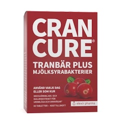 Elexir Cran Cure Cranberry Plus Lactic Acid Bacteria 60 Tablets