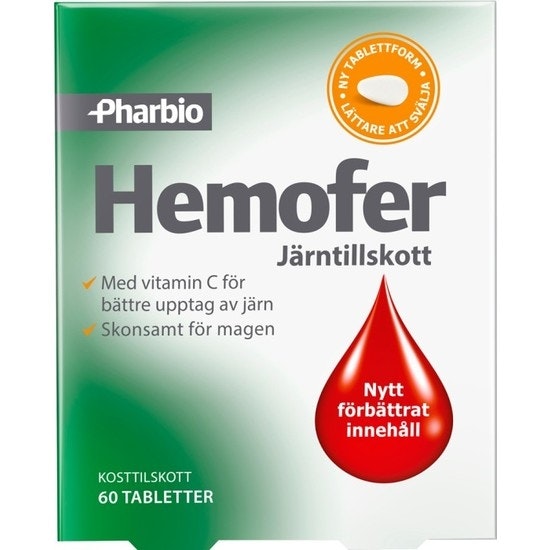Hemofer Järn 60 tabletter