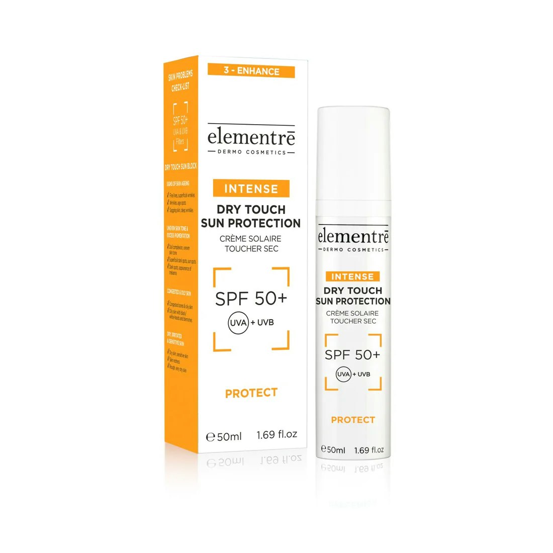Elementre SPF50+ Dry Touch Sun Protection 50ml