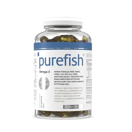 Elexir Purefish 180 kapslar