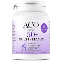 ACO 50+ Multivitamin 100 tabletter