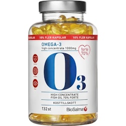 BioSalma Omega-3 Forte 70% 1000 mg 132 kapslar