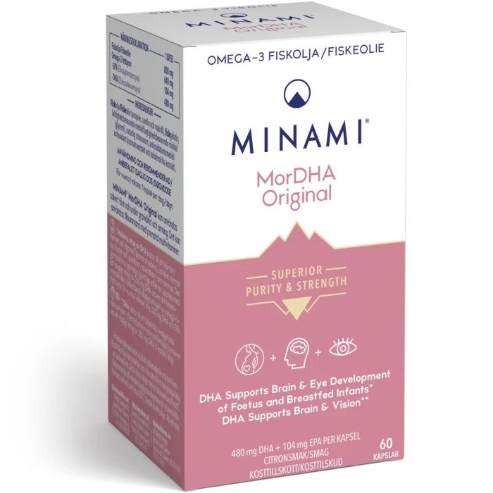 Minami MorDHA Original Omega-3 80% 60 kapslar