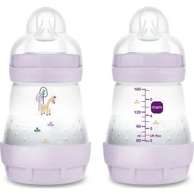 MAM Easy Start Anti-Colic Baby Bottle 0+ Months 160 ml - Various colours