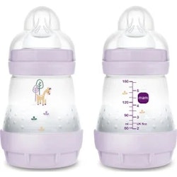 MAM Easy Start Anti-Colic Baby Bottle 0+ Months 160 ml - Various colours
