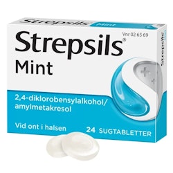 Strepsils Mint Sugtabletter 24 st