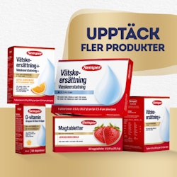 Semper Vätskeersättning+ med bakteriekultur, 7 dospåsar