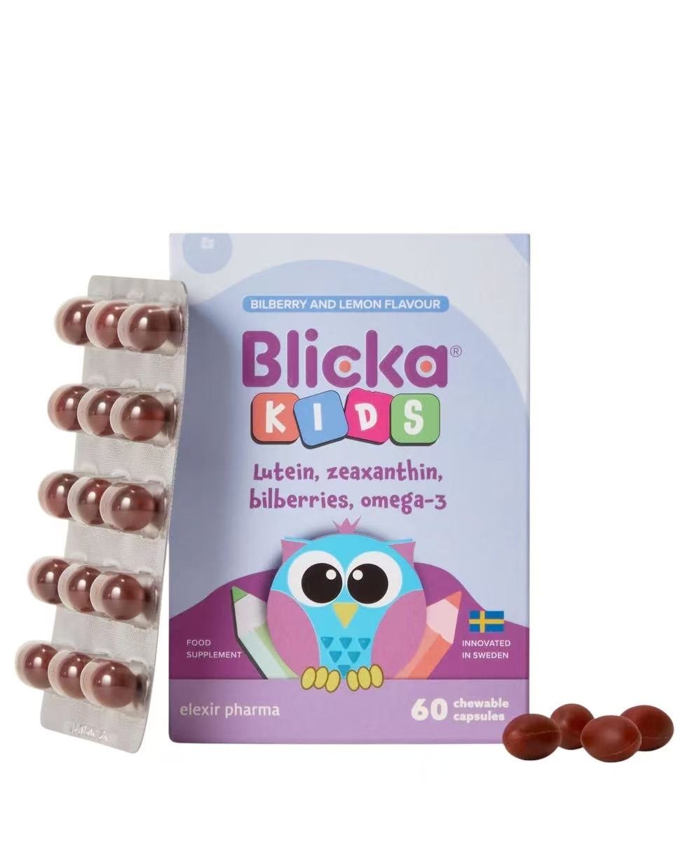 Elexir pharma Blicka Kids, 60 capsules