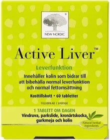 New Nordic Active Liver 60 tabletter