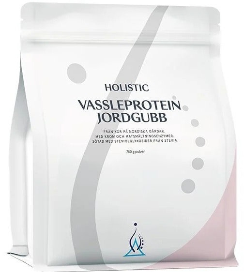 Holistic Vassleprotein Jordgubb 750 g