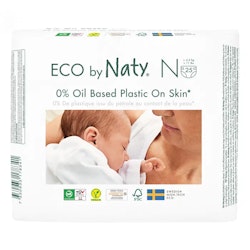 Naty - Organic Diapers Newborn Size 0 (2-5 kg), 25 pcs