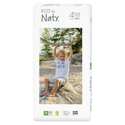 Naty - Organic Pull on Pants Size 4 (8-15 kg), 36 pcs