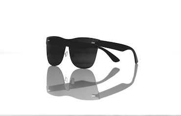 Frameless spegelglas