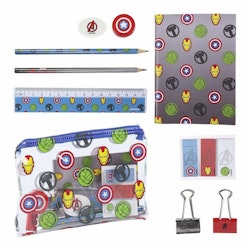 Brevpapper Set The Avengers Grå (12 pcs)