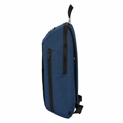 Barnryggsäck BlackFit8 Urban Mini Svart Marinblå (22 x 39 x 10 cm)