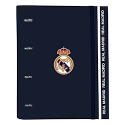 Ringpärm Real Madrid C.F. 512034666 Marinblå (27 x 32 x 3.5 cm)