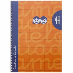 Anteckningsbok Lamela Orange Quarto 5 Delar 80 Blad