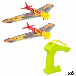 Flygplan Colorbaby Let's Fly Kastare 14,5 x 3,5 x 25 cm (6 antal)