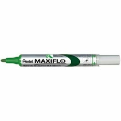 Flytande kritamarkör Pentel Maxiflo MWL-5S Grön (12 Delar)