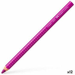 Färgpennor Faber-Castell Karmosinröd (12 antal)