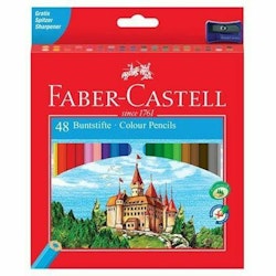 Färgpennor Faber-Castell Multicolour 3 Delar