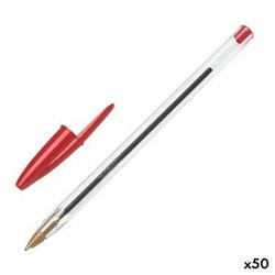 Penna Bic Cristal Original Röd 0,32 mm (50 antal)