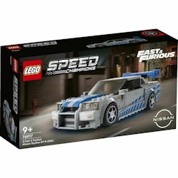 Playset Lego Fast and Furious: 76917 Nissan Skyline GT-R (R34) 319 Delar