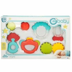 Set med skallror Colorbaby 6 Delar 12,5 x 1,5 x 6,5 cm (6 antal)