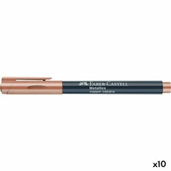 Spritpenna Faber-Castell Metallics Copper Cabana (10 antal)