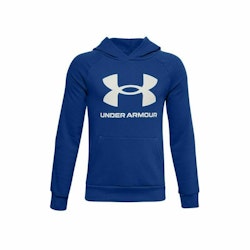 Tröja med huva Unisex Under Armour Rival Fleece Blå