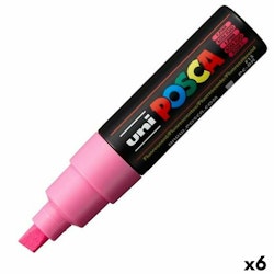 Tuschpennor POSCA PC-8K Rosa 6 antal