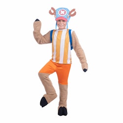 Maskeraddräkt för barn One Piece Chopper (5 Delar)