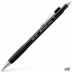 Pennset Faber-Castell Grip 1347 Svart 0,7 mm (12 antal)