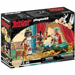 Playset Playmobil 71270 - Asterix: César and Cleopatra 28 Delar